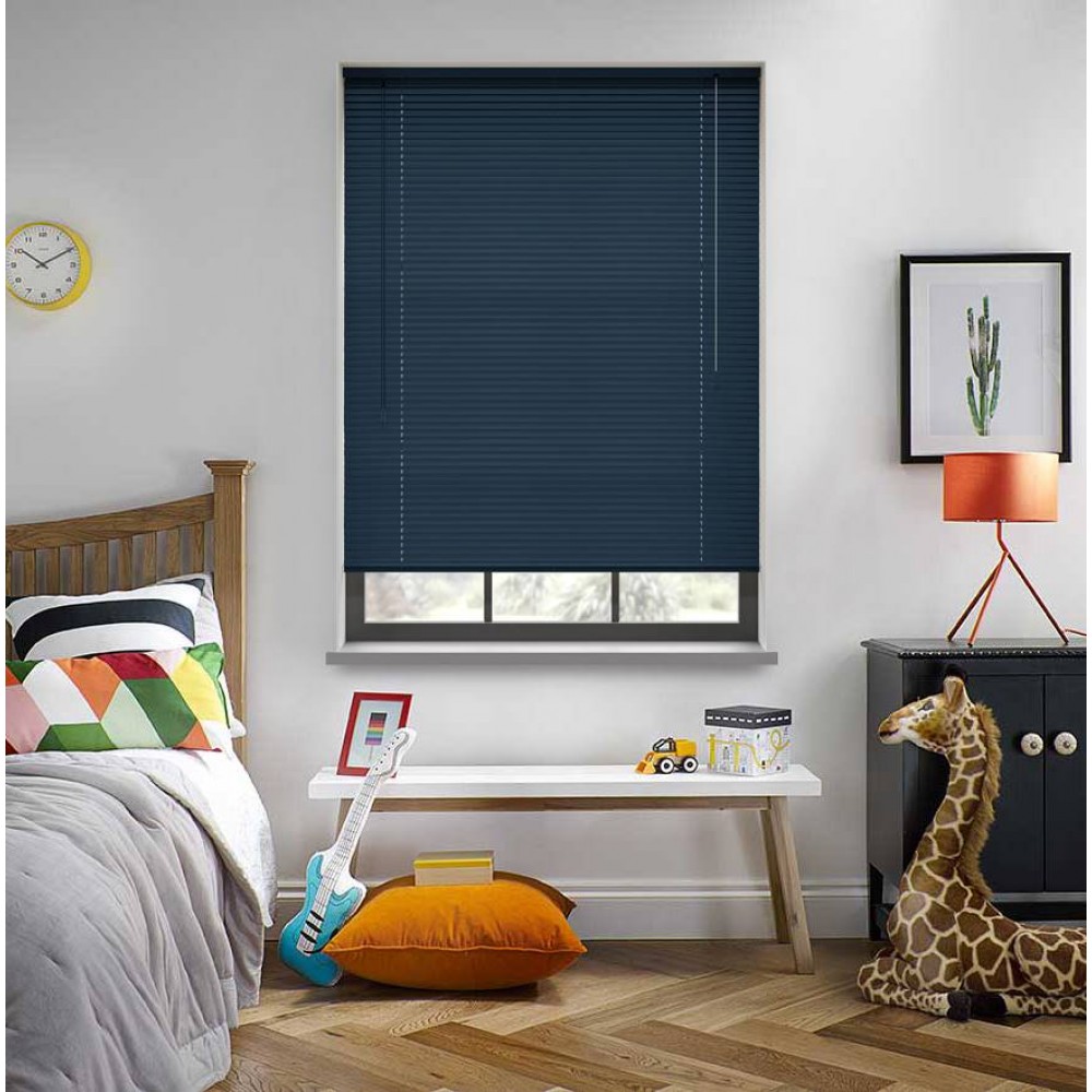 Navy Aluminium Venetian Blind